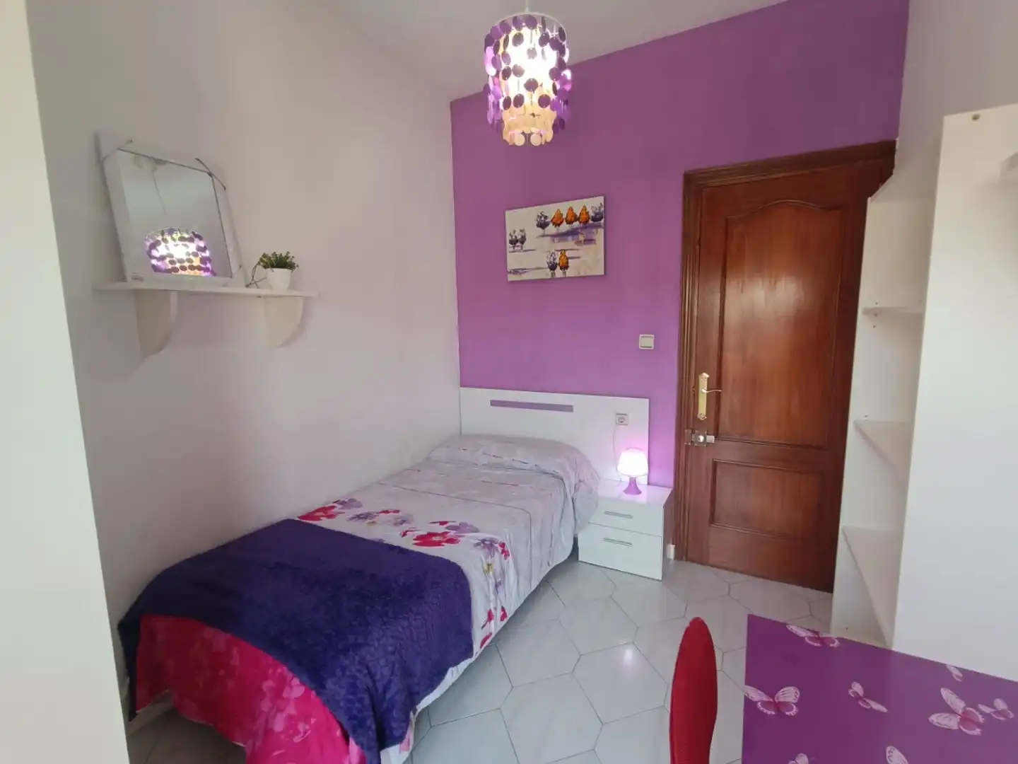 Schlafzimmer von Wohnung zur untervermieten in Norte