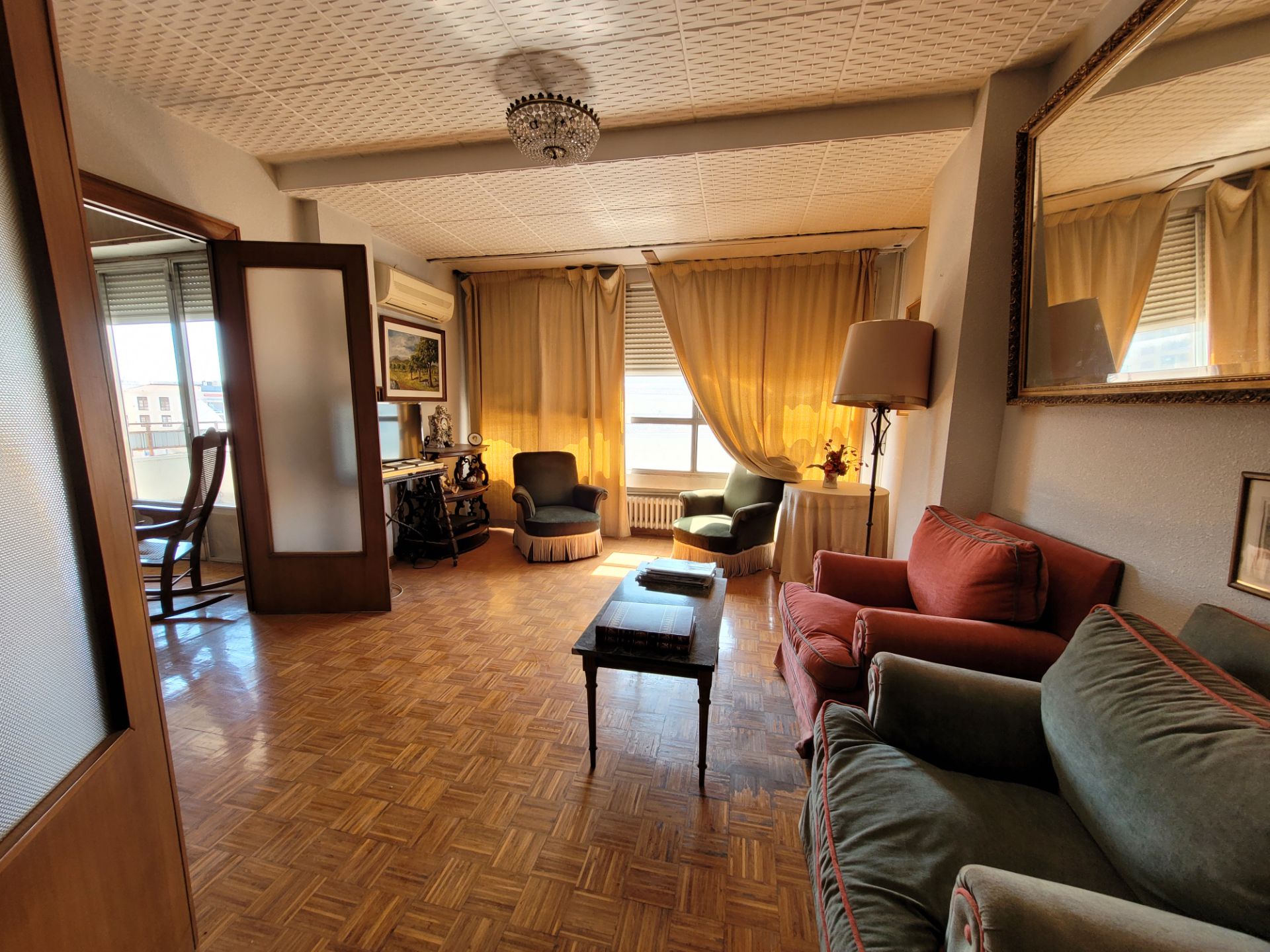 Sala d'estar de Pis en venda en Badajoz Capital amb Aire condicionat, Calefacció i Terrassa