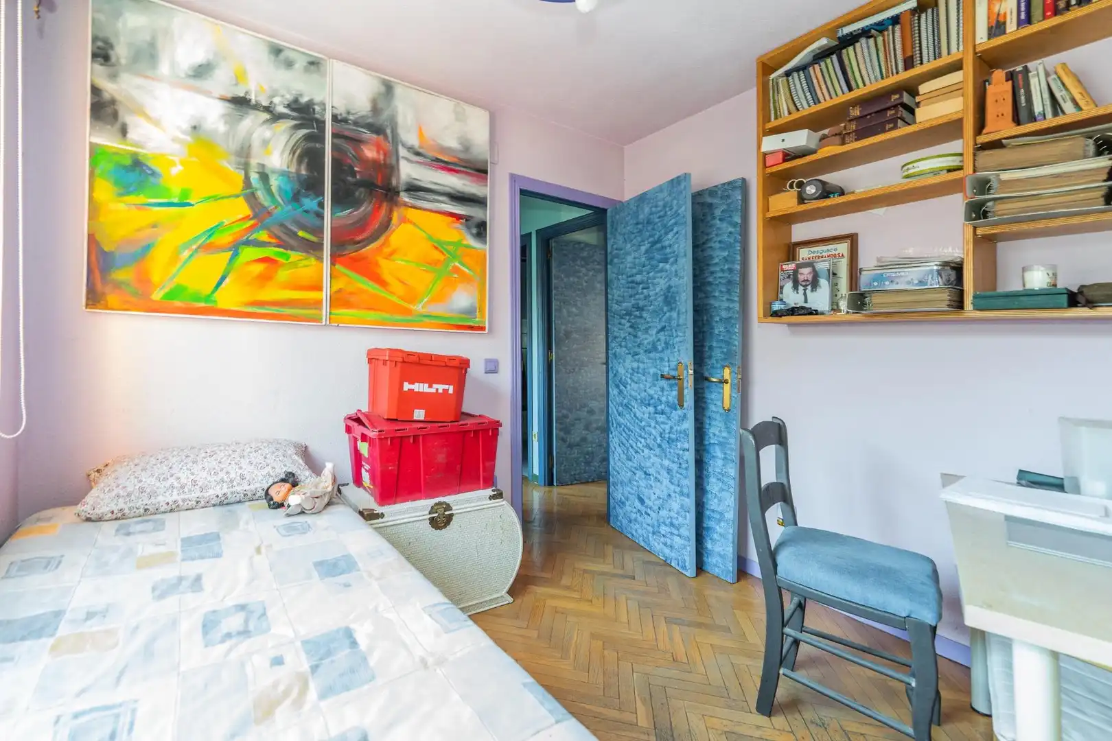Dormitori de Dúplex en venda en San Sebastián de los Reyes amb Calefacció, Parquet i Terrassa