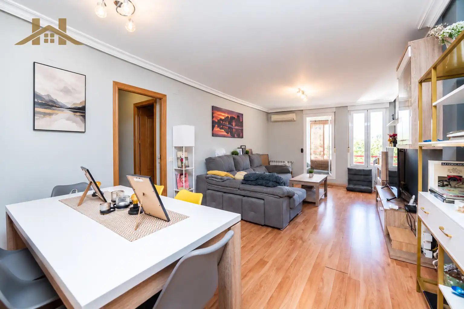 Sala de estar de Ático en venta en Centro