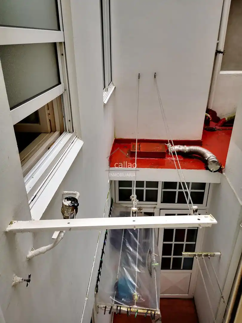 Balcony of Flat for rent in Ferrol  with Heating, Parquet flooring and Storage room