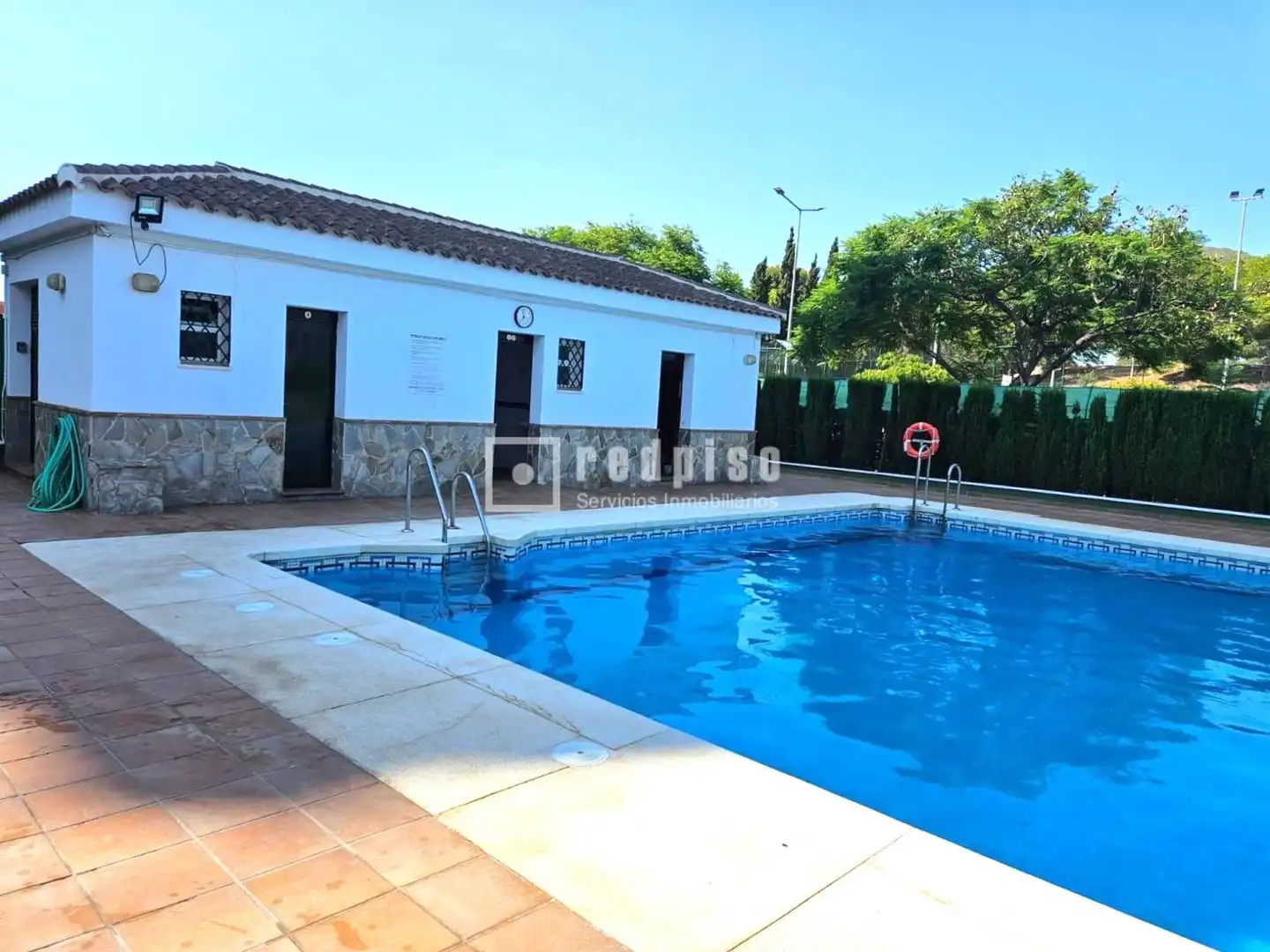 Piscina de Pis en venda en Málaga amb Aire condicionat, Calefacció i Jardí privat