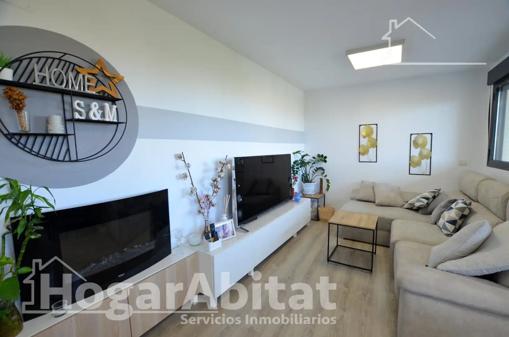 Sala de estar de Piso en venta en Alicante / Alacant con Aire acondicionado, Calefacción y Jardín privado