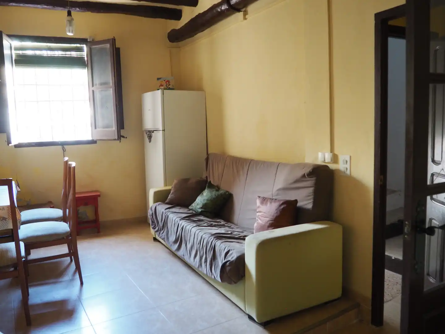 Sala d'estar de Casa o xalet en venda en Riba-roja d'Ebre amb Moblat