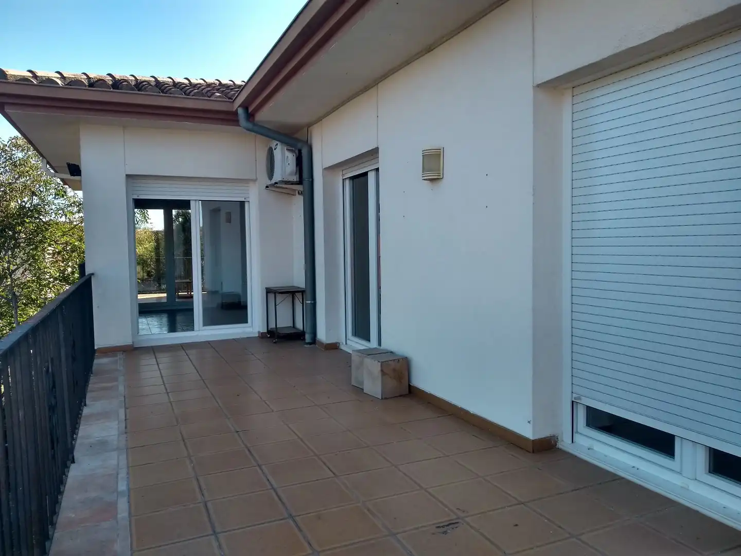 Terrassa de Finca rústica en venda en Bàscara amb Aire condicionat, Calefacció i Jardí privat