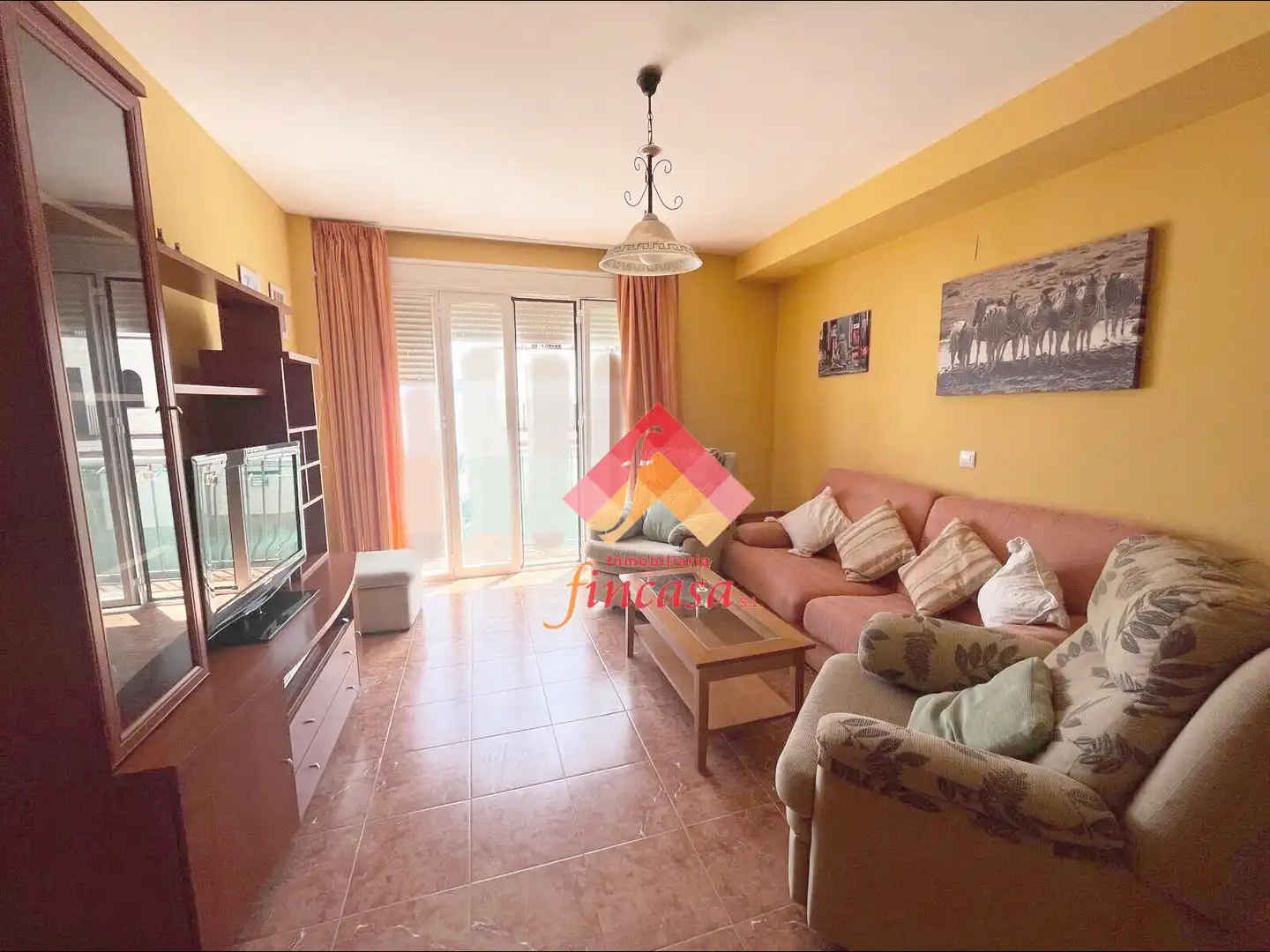 Sala de estar de Piso de alquiler en Ronda con Calefacción, Amueblado y Balcón