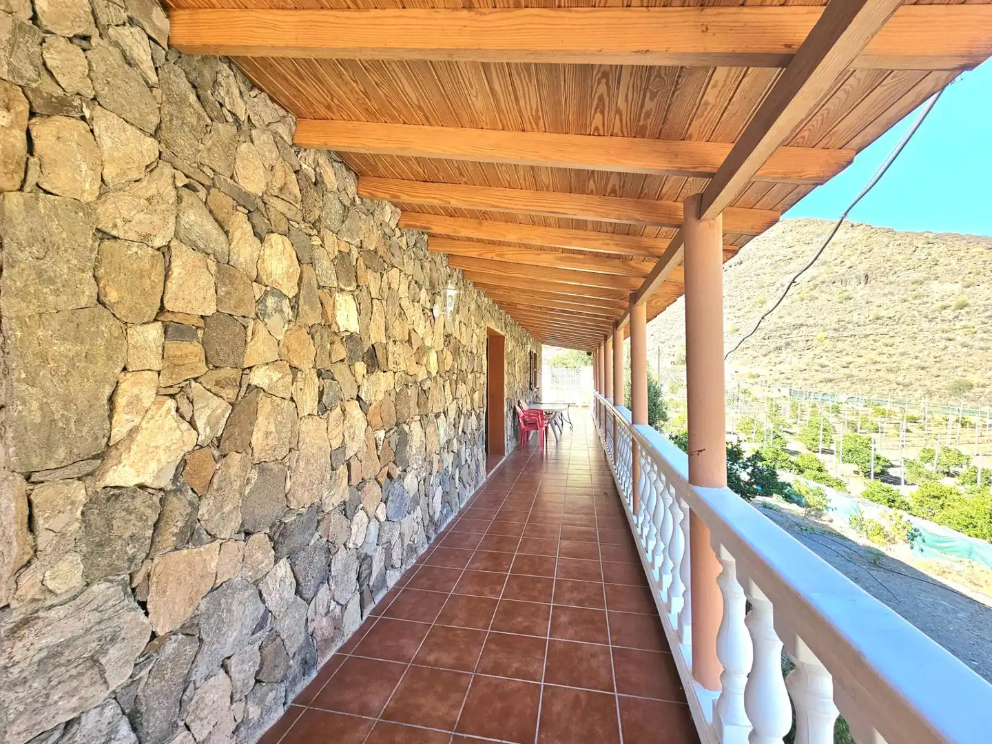 Terraza de Finca rústica en venta en La Aldea de San Nicolás  con Jardín privado, Terraza y Trastero