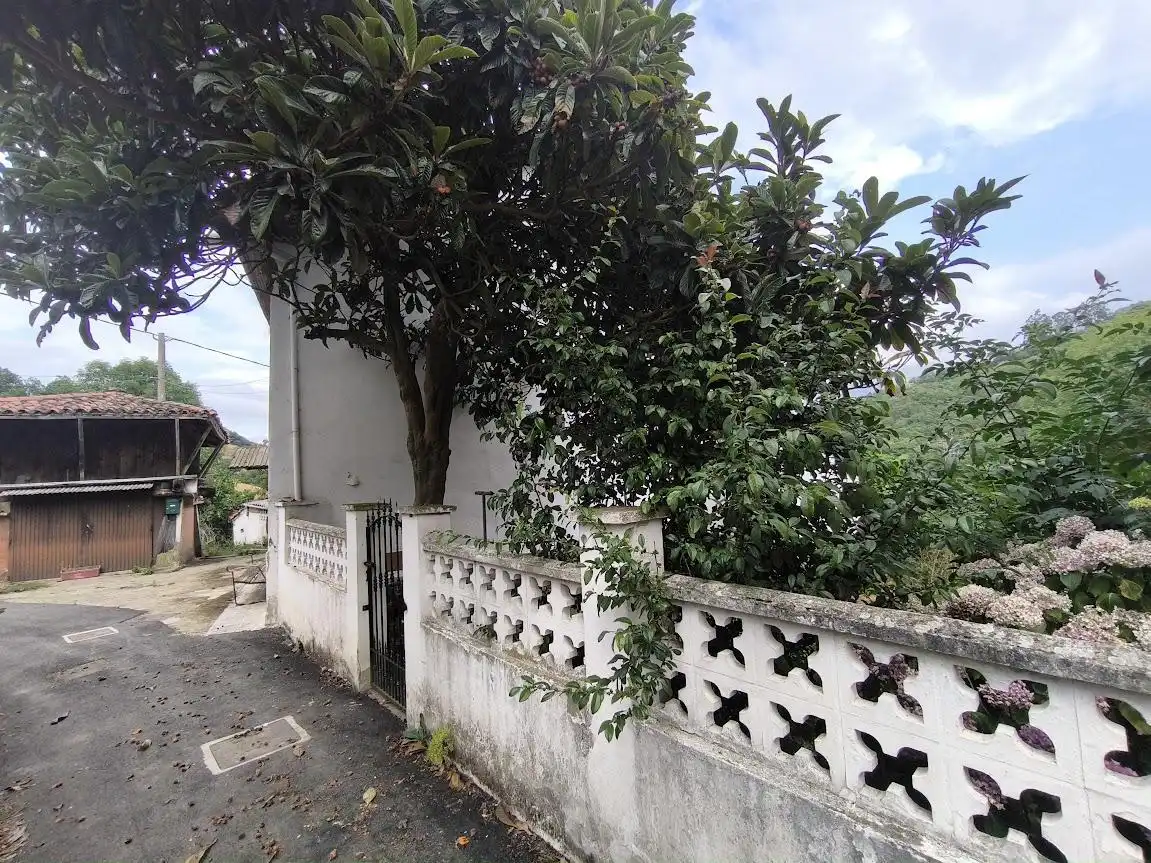 Vista exterior de Casa o chalet en venta en Mieres (Asturias) con Calefacción
