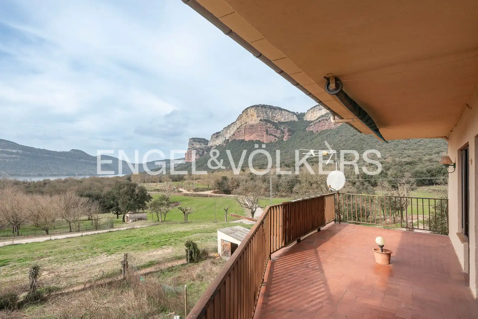 Terrassa de Casa o xalet en venda en Folgueroles amb Calefacció, Jardí privat i Terrassa