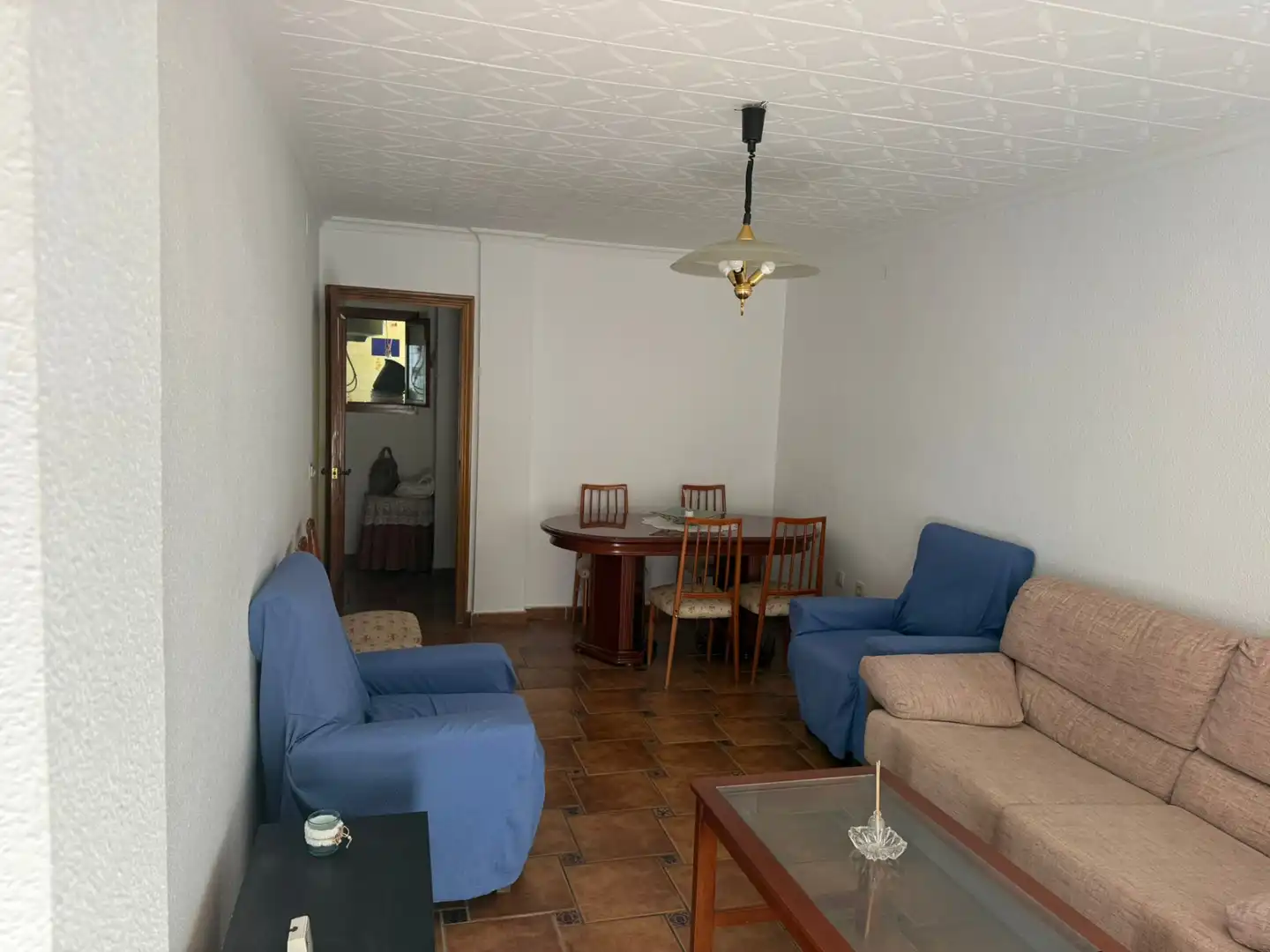 Living room of Flat for sale in Redován  with Air Conditioner, Furnished and Balcony