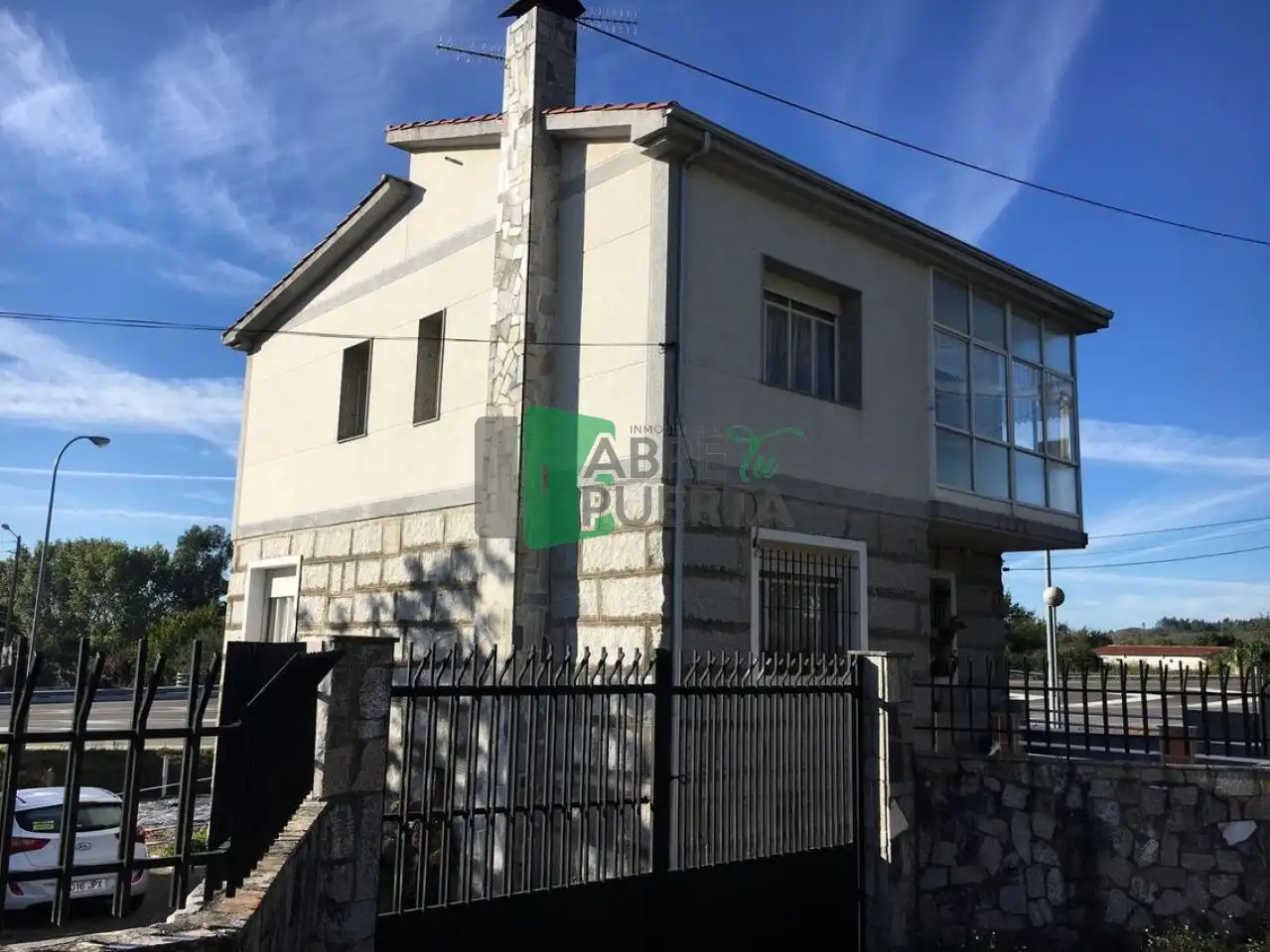Exterior view of Houses for sale in Vilamarín  with Heating, Private garden and Storage room
