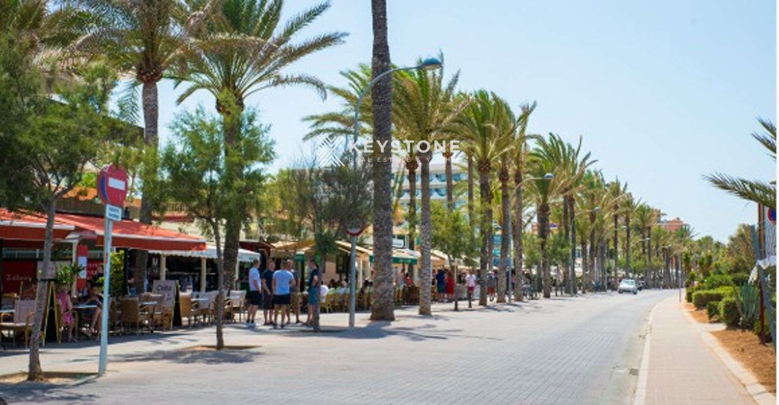 Vista exterior de Àtic de lloguer en  Palma de Mallorca amb Aire condicionat, Terrassa i Moblat