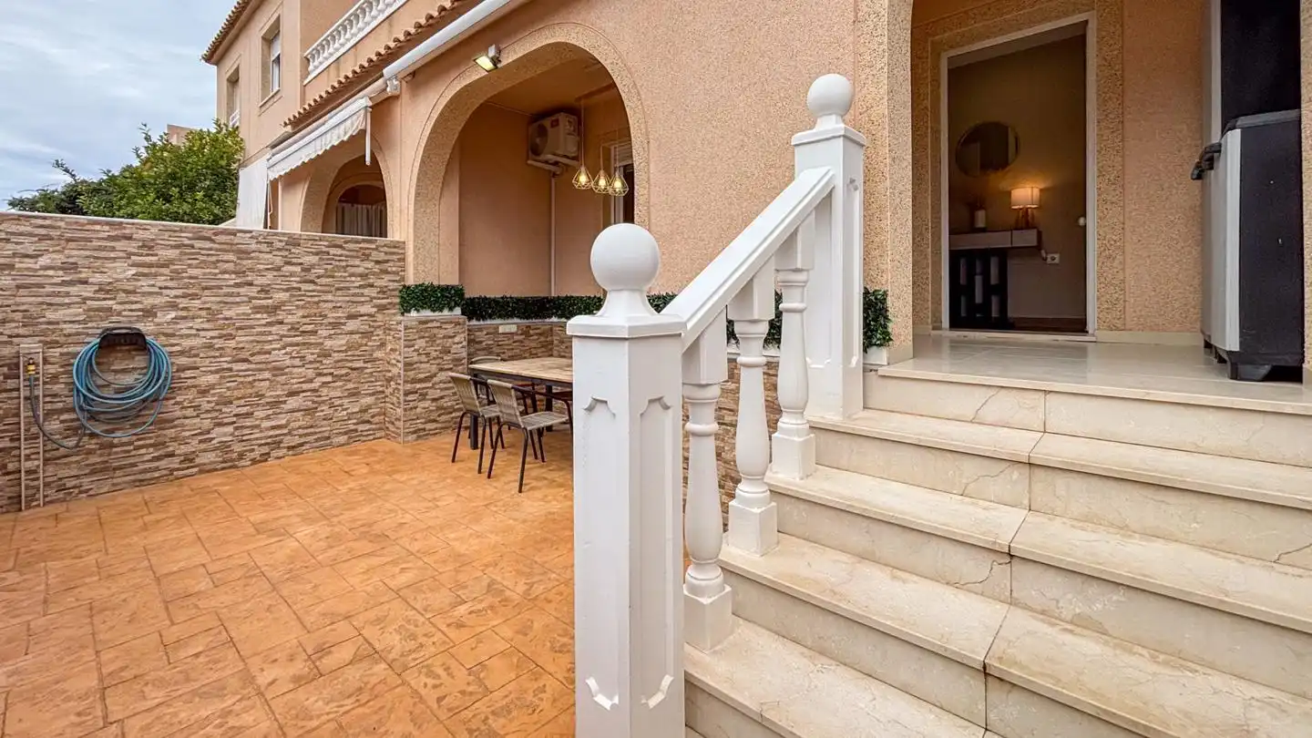 Terrace of Detached homes for sale in Santa Pola  with Air Conditioner, Terrace and Storage room