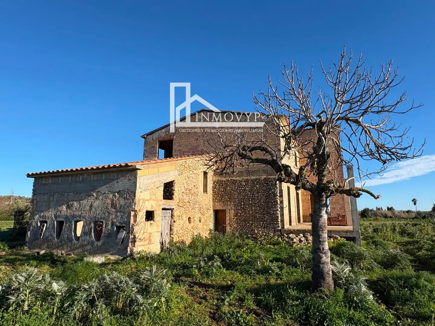 Vista exterior de Finca rústica en venda en Búger amb Jardí privat, Terrassa i Traster