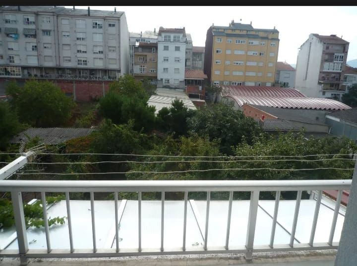 Balcony of Flat for sale in Monforte de Lemos  with Parquet flooring, Storage room and Furnished