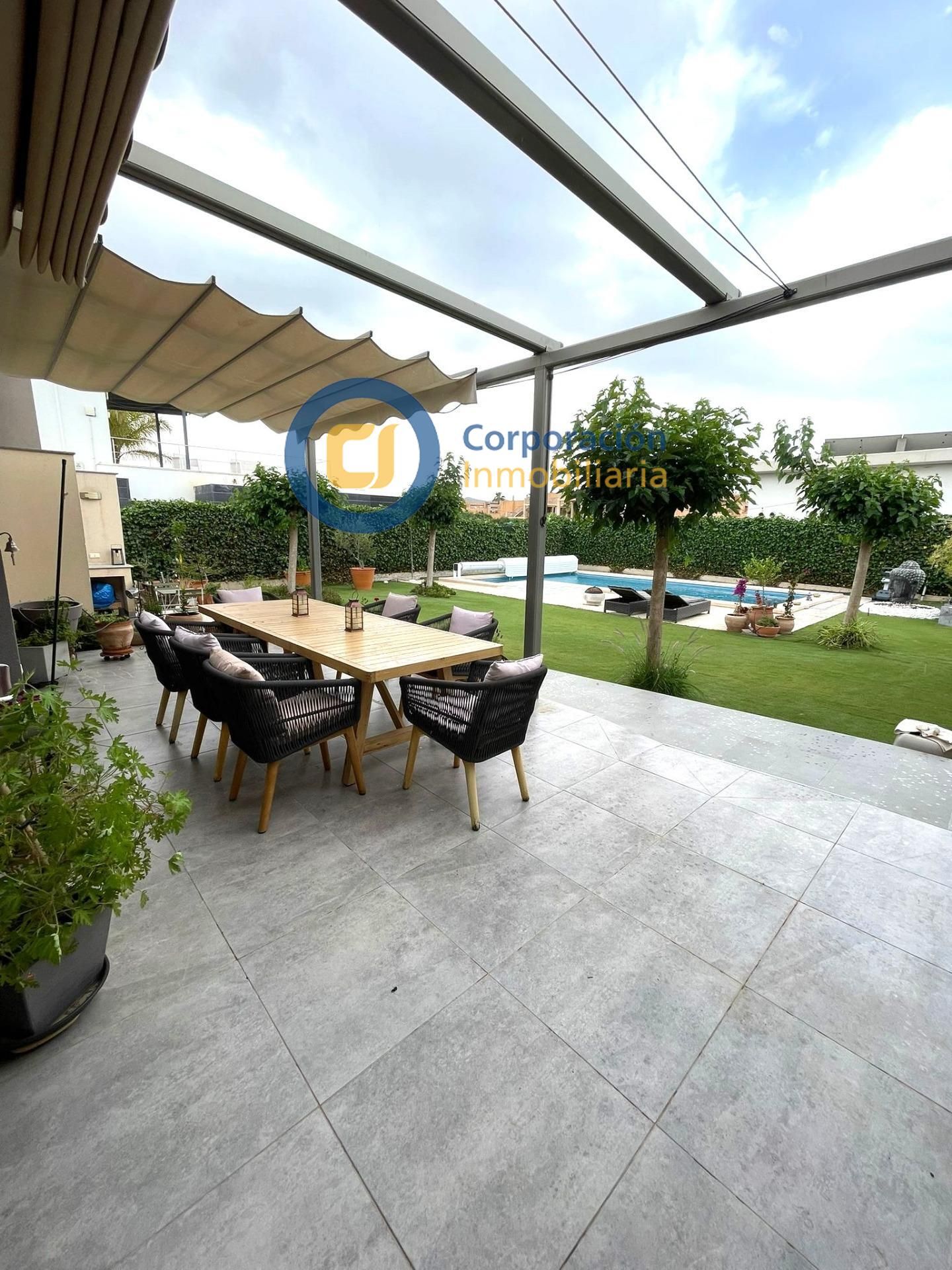 Terrassa de Casa o xalet en venda en Lorca amb Aire condicionat, Calefacció i Jardí privat