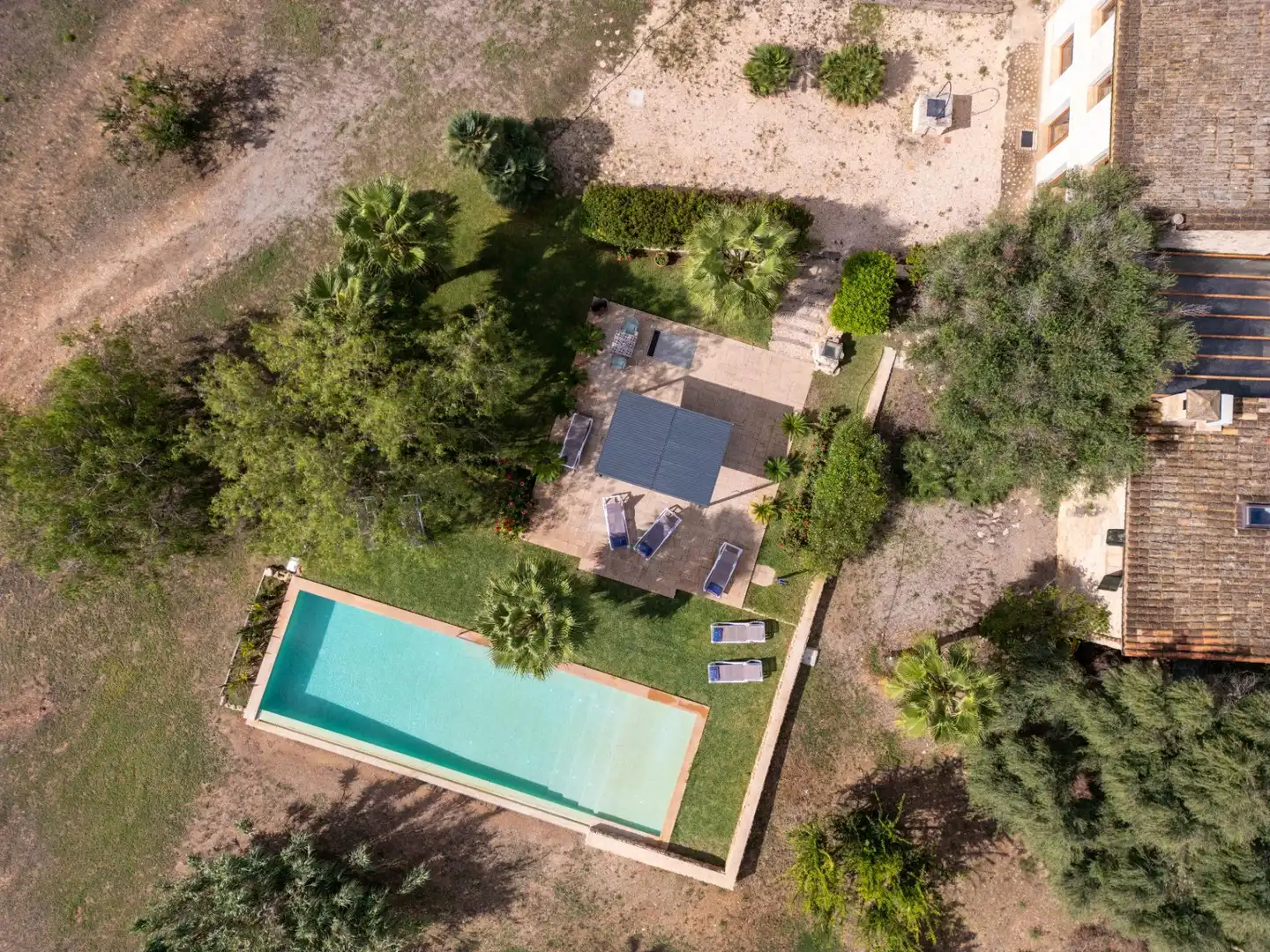 Swimming pool of Country homes for sale in Manacor  with Air Conditioner, Heating and Private garden