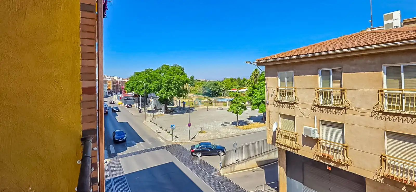 Vista exterior de Piso en venta en Linares con Aire acondicionado, Calefacción y Amueblado