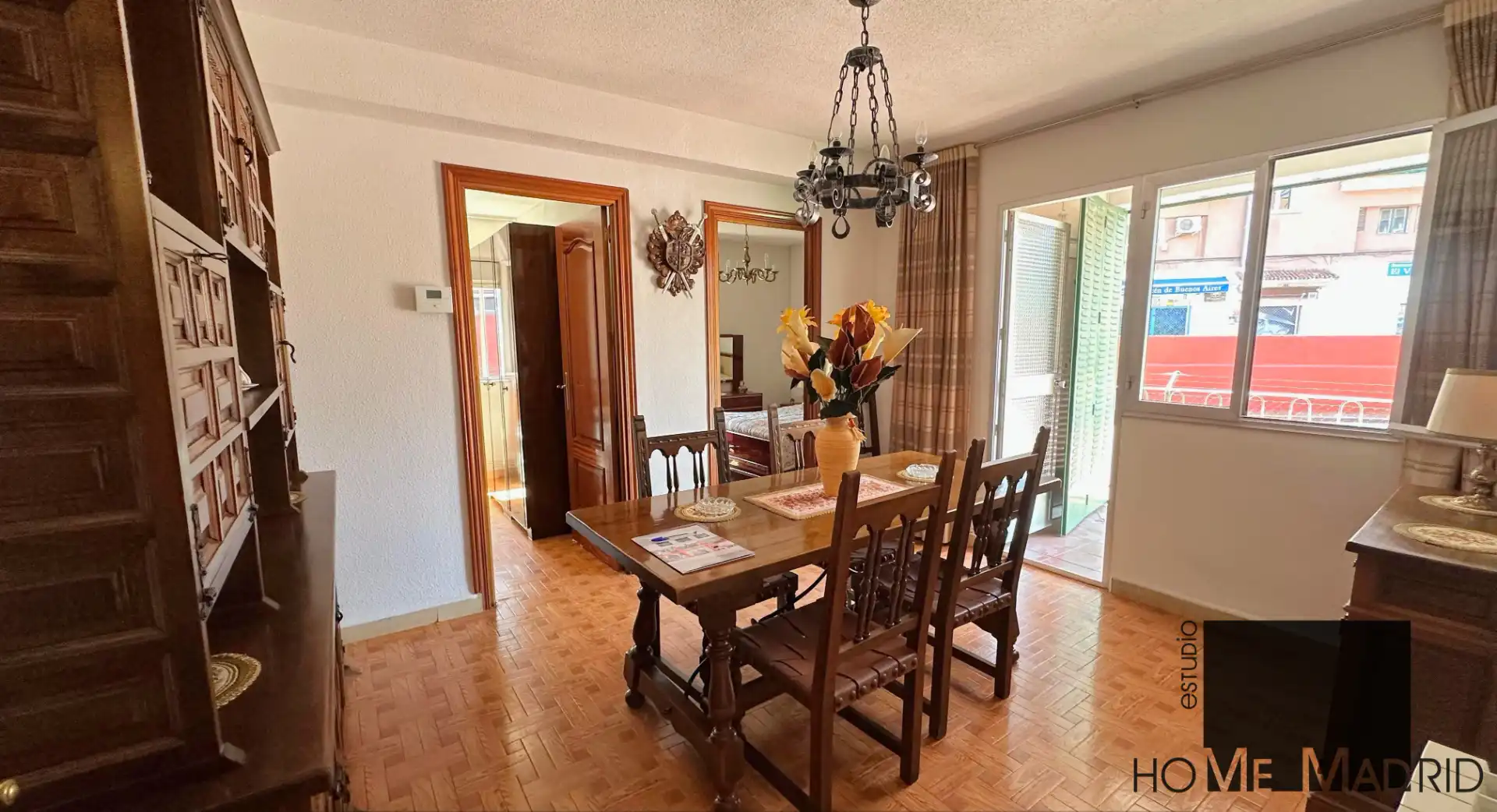 Comedor de Piso en venta en  Madrid Capital con Calefacción y Terraza