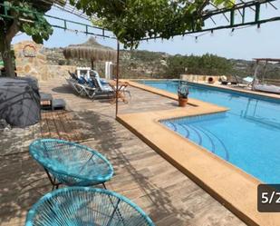 Swimming pool of House or chalet to rent in Benissa  with Air Conditioner, Terrace and Swimming Pool