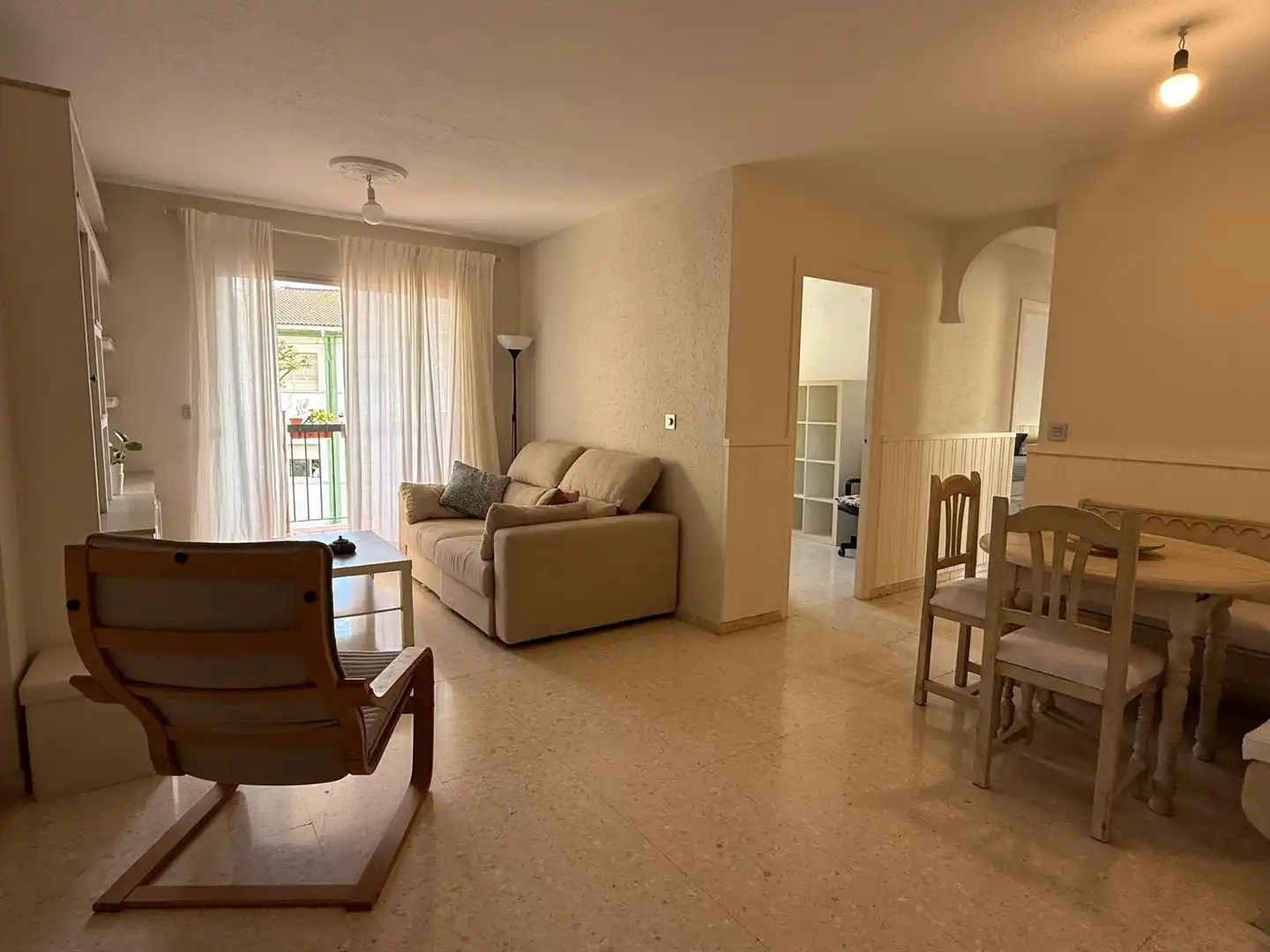 Living room of Flat for rent in Rincón de la Victoria  with Private garden and Terrace