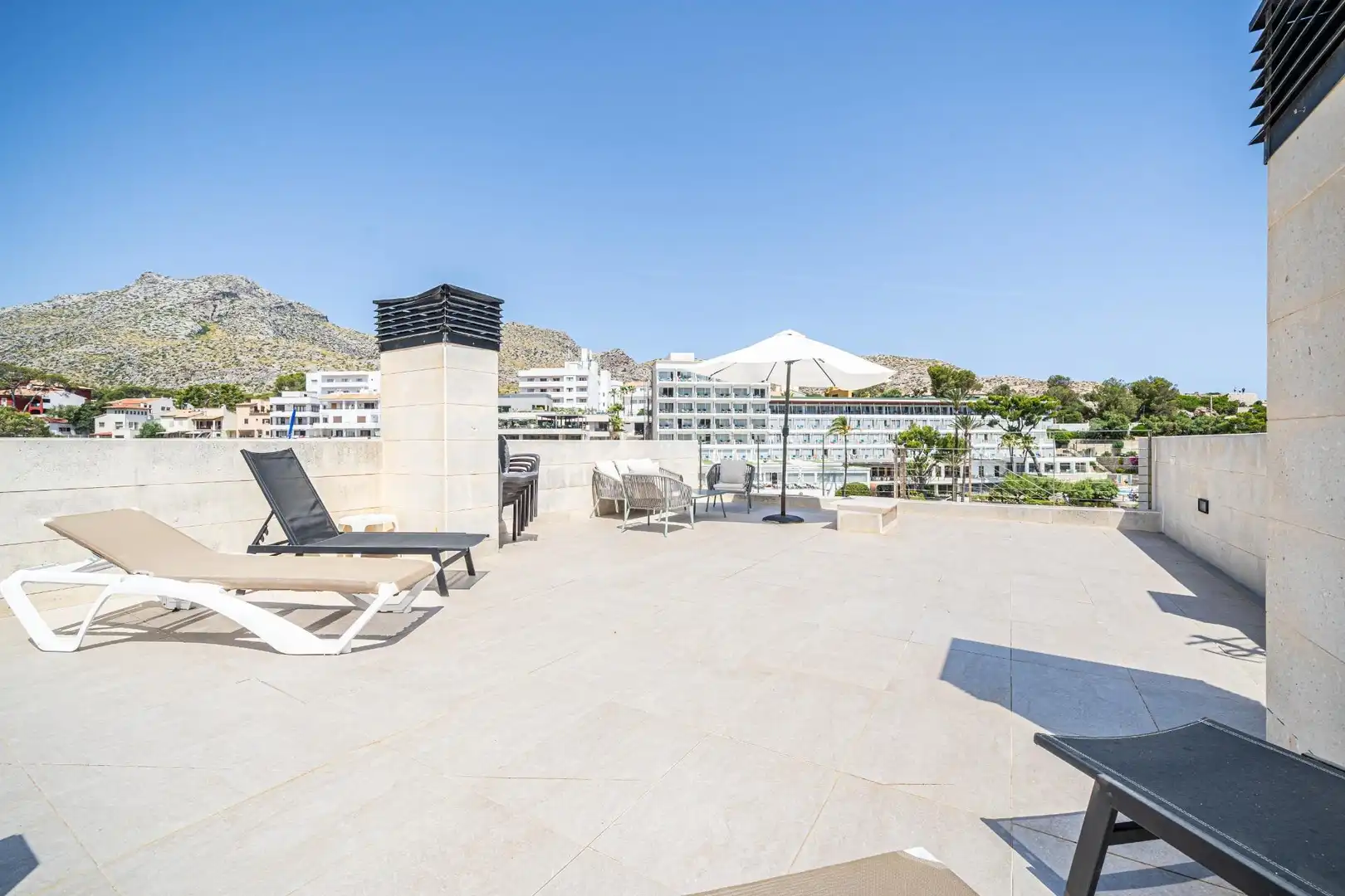 Terrace of Apartments for sale in Pollença  with Private garden, Terrace and Furnished