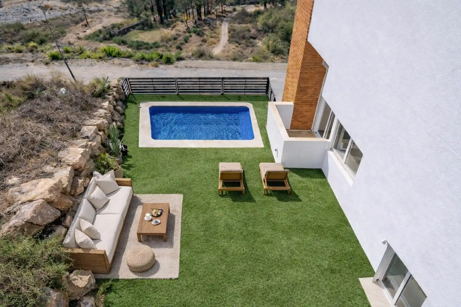 Terraza de Casa o chalet en venta en Vícar con Terraza y Piscina comunitaria