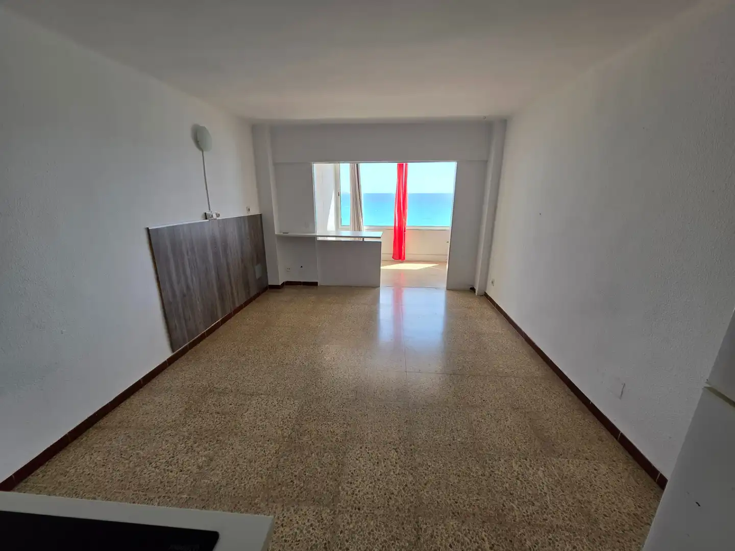 Sala de estar de Estudio de alquiler en  Palma de Mallorca con Amueblado y Lavadora
