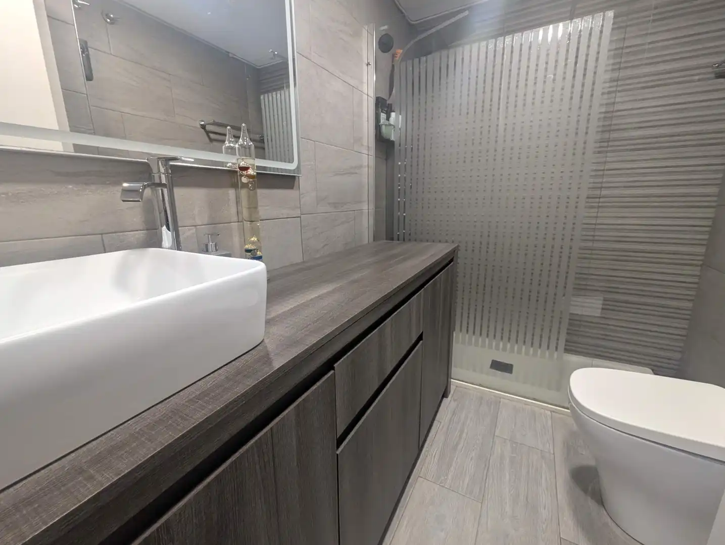 Baño de Apartamento en venta en Santa Susanna con Aire acondicionado, Calefacción y Terraza
