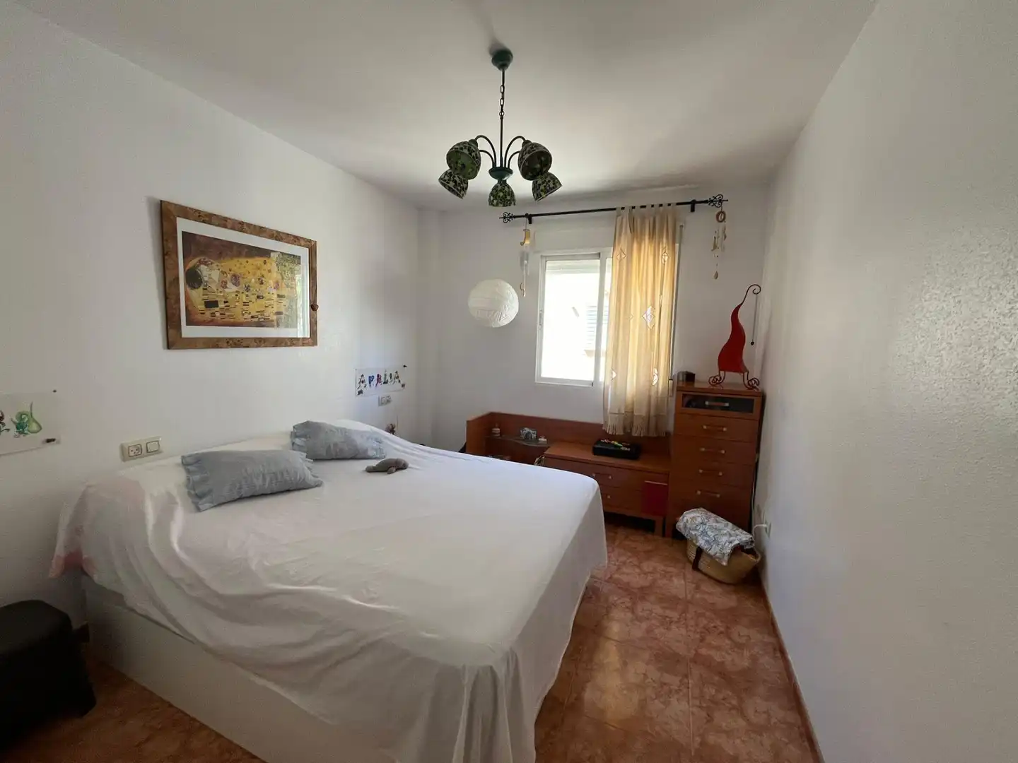 Schlafzimmer von Wohnung zum Verkauf in Pulpí mit Klimaanlage, Privatgarten und Terrasse
