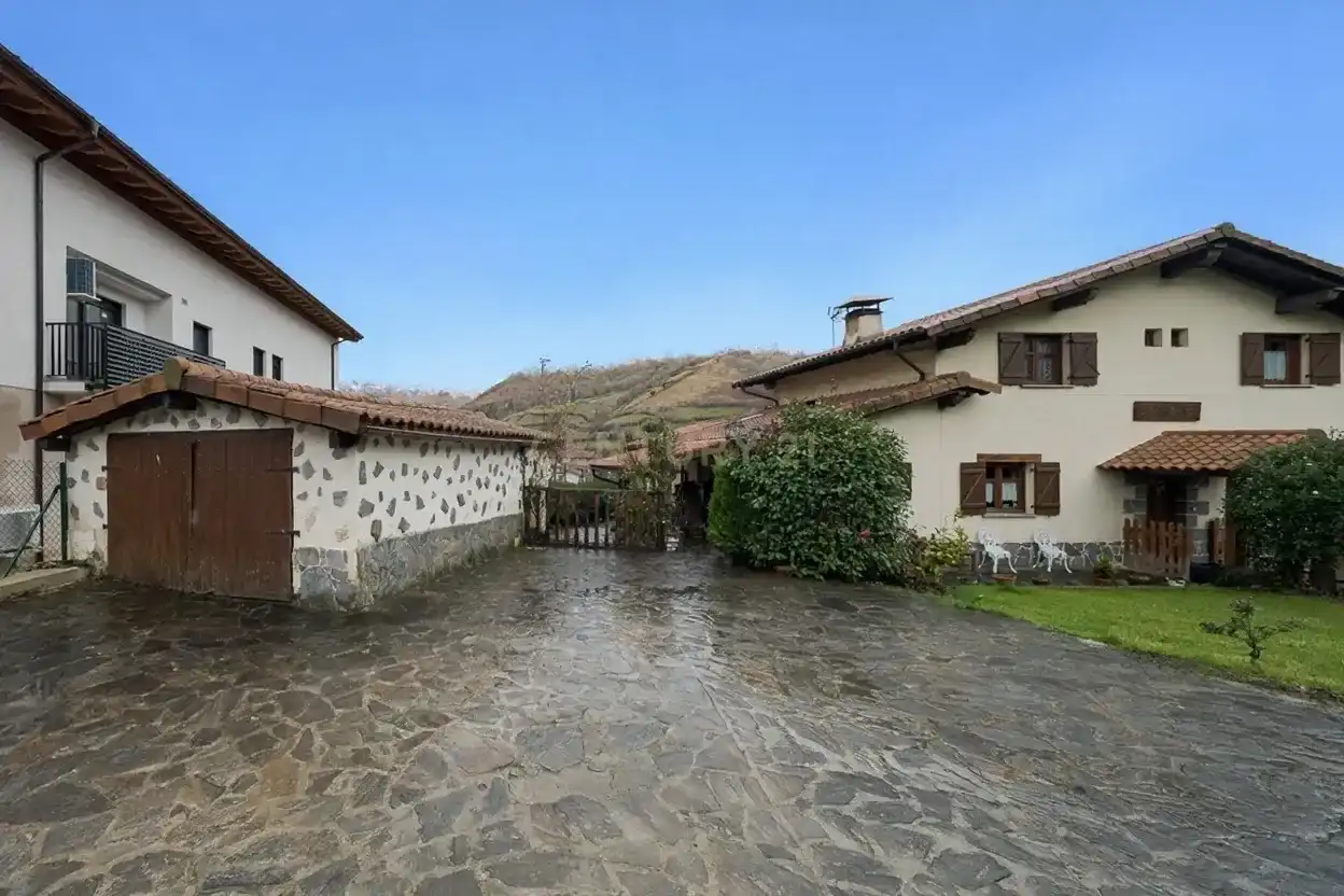 Vista exterior de Casa o chalet en venta en Leitza