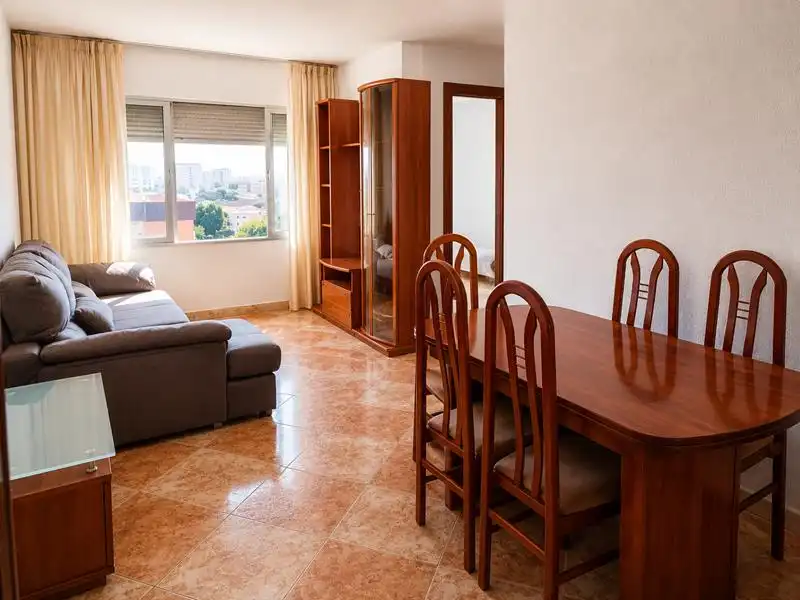 Sala de estar de Piso en venta en Málaga con Jardín privado