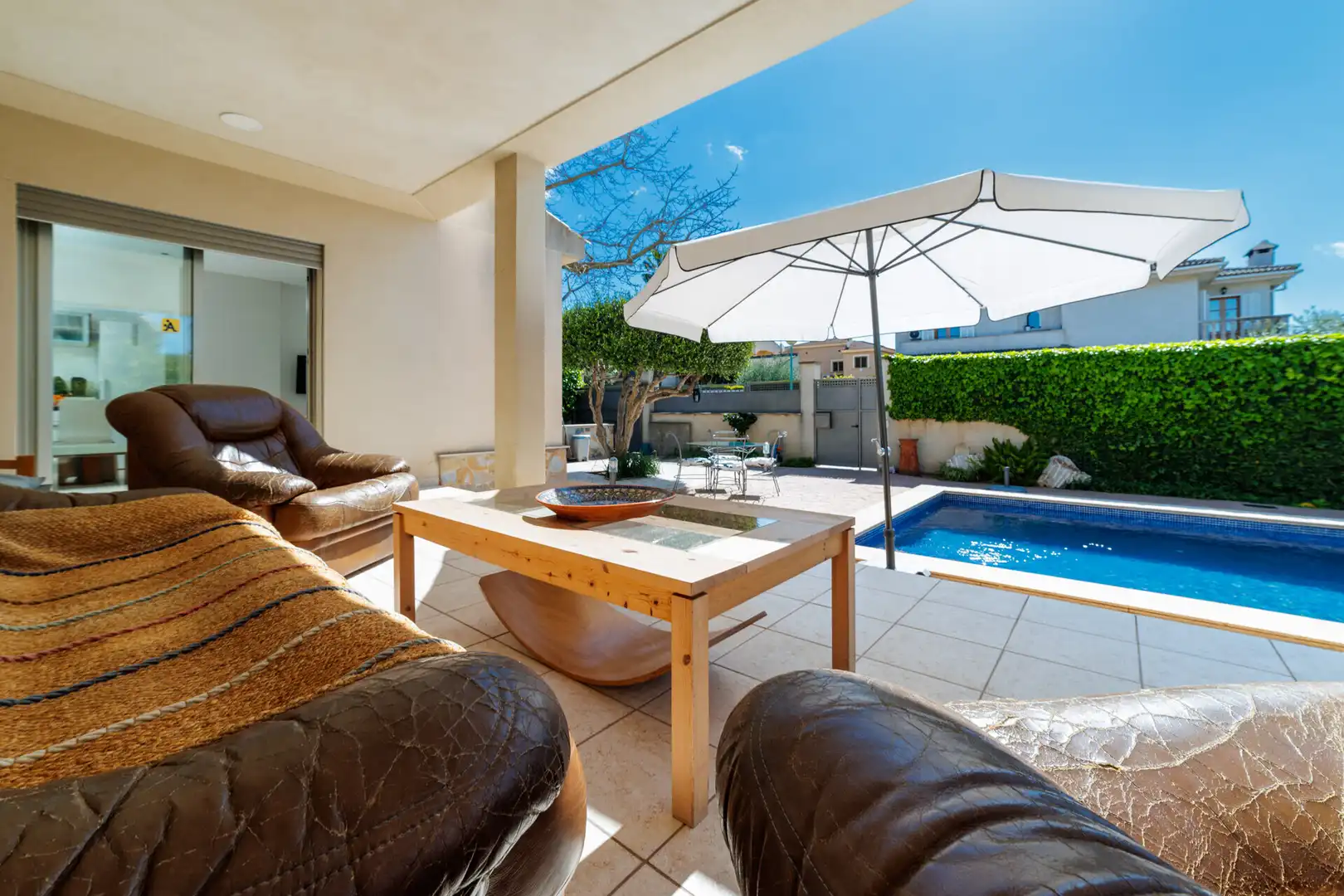 Terrassa de Casa o xalet en venda en Marratxí amb Aire condicionat, Jardí privat i Terrassa