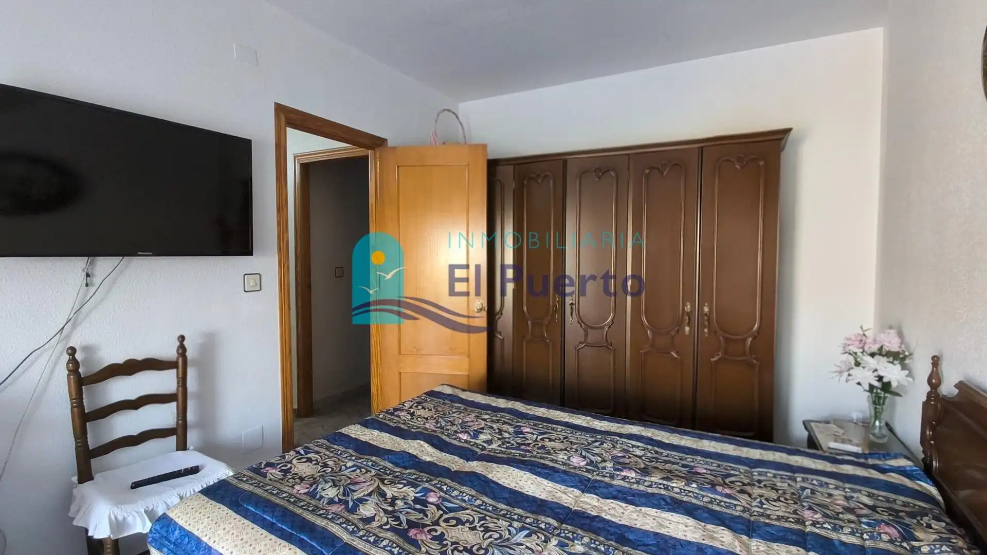 Schlafzimmer von Maisonette zum Verkauf in Mazarrón mit Klimaanlage, Privatgarten und Terrasse