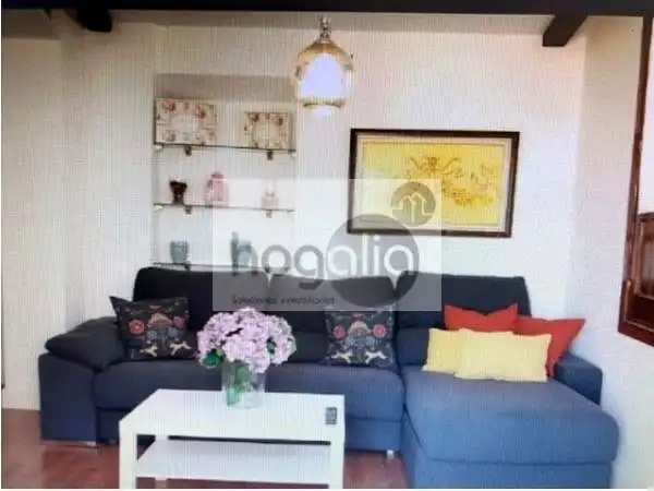 Sala de estar de Dúplex de alquiler en Sevilla con Aire acondicionado, Terraza y Amueblado