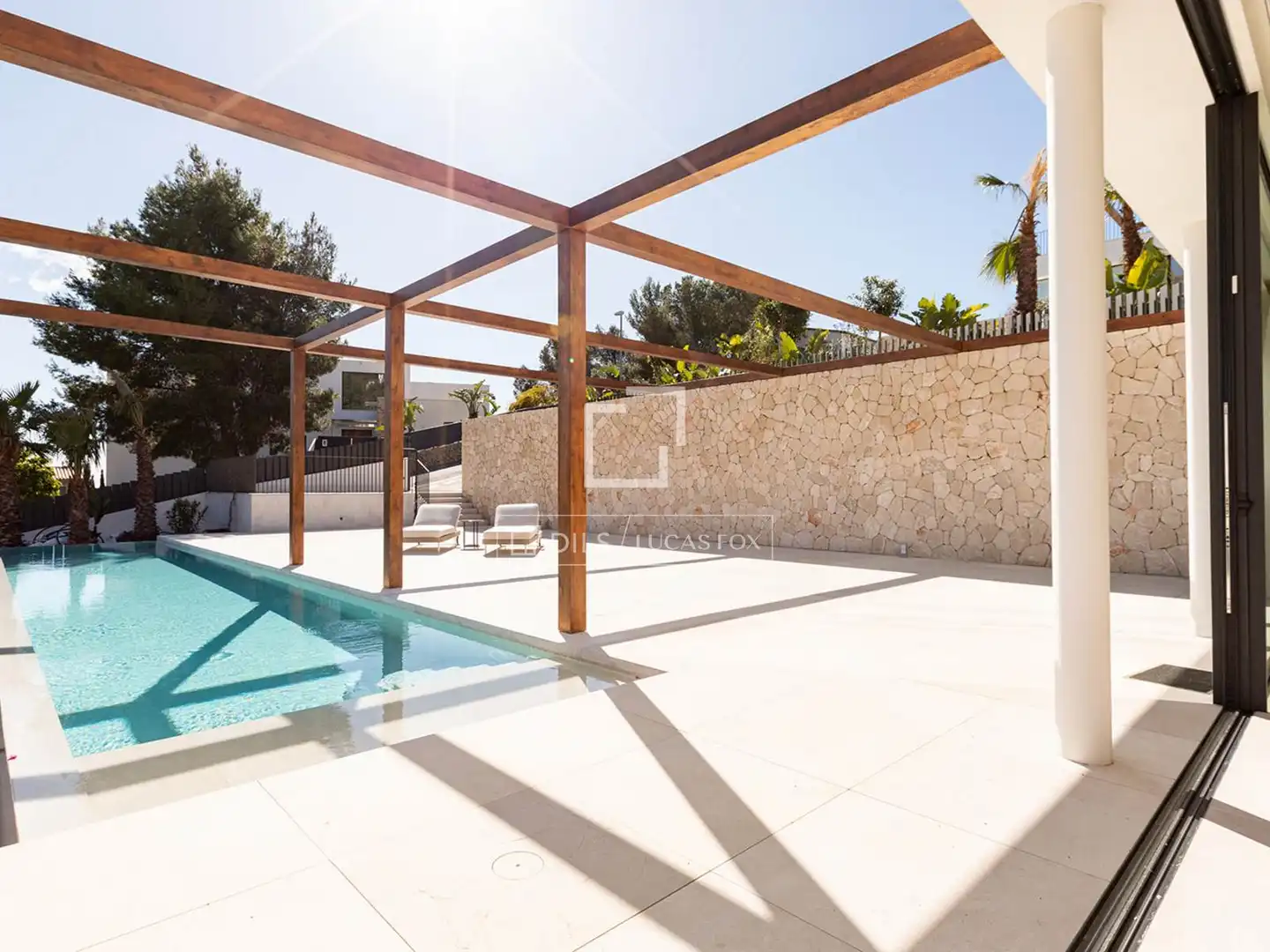 Swimming pool of Houses for sale in Calvià  with Air Conditioner, Private garden and Terrace