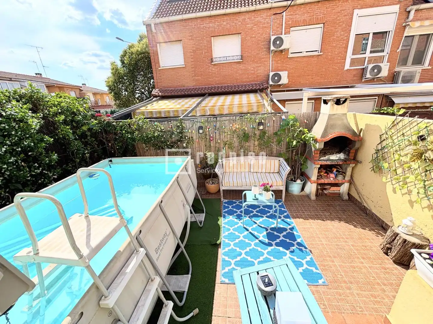 Jardín de Casa o chalet en venta en Colmenar Viejo con Aire acondicionado, Calefacción y Jardín privado