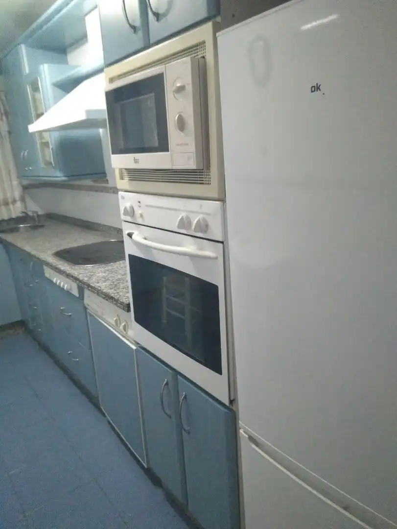 Kitchen of Flat for rent in Huelva  with Air Conditioner, Parquet flooring and Terrace
