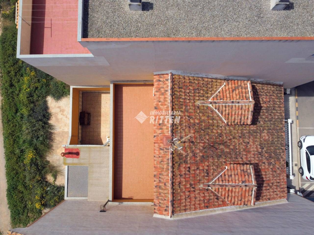 Exterior view of Single-family semi-detached for sale in La Unión  with Air Conditioner and Terrace