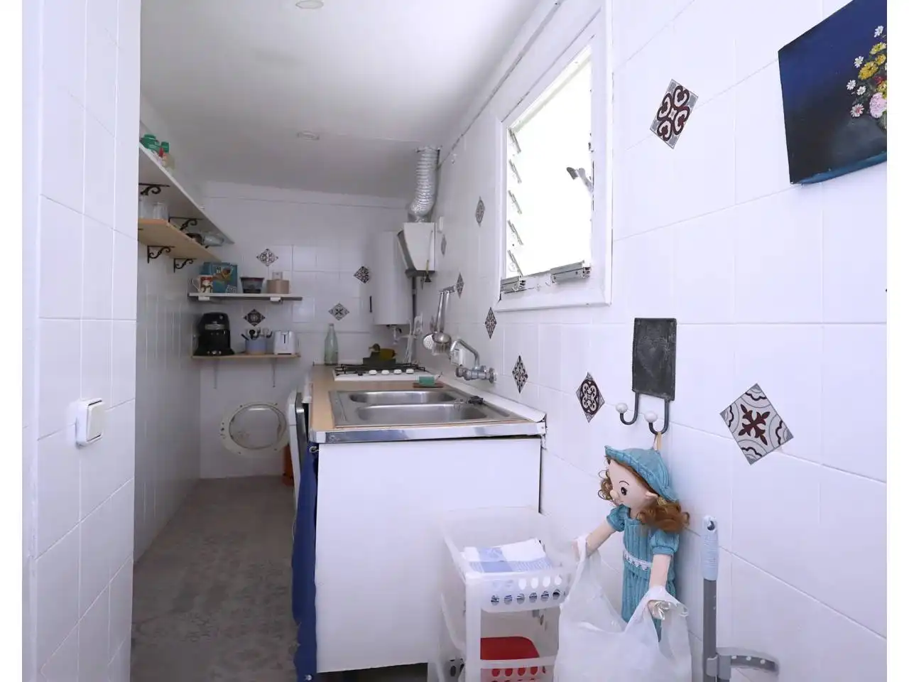 Kitchen of Apartments for sale in Lloret de Mar  with Air Conditioner, Heating and Terrace