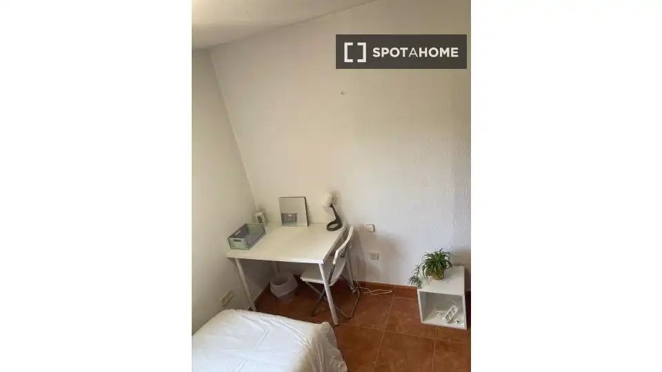 Bedroom of Flat for rent in Madrid  with Air Conditioner, Heating and Furnished