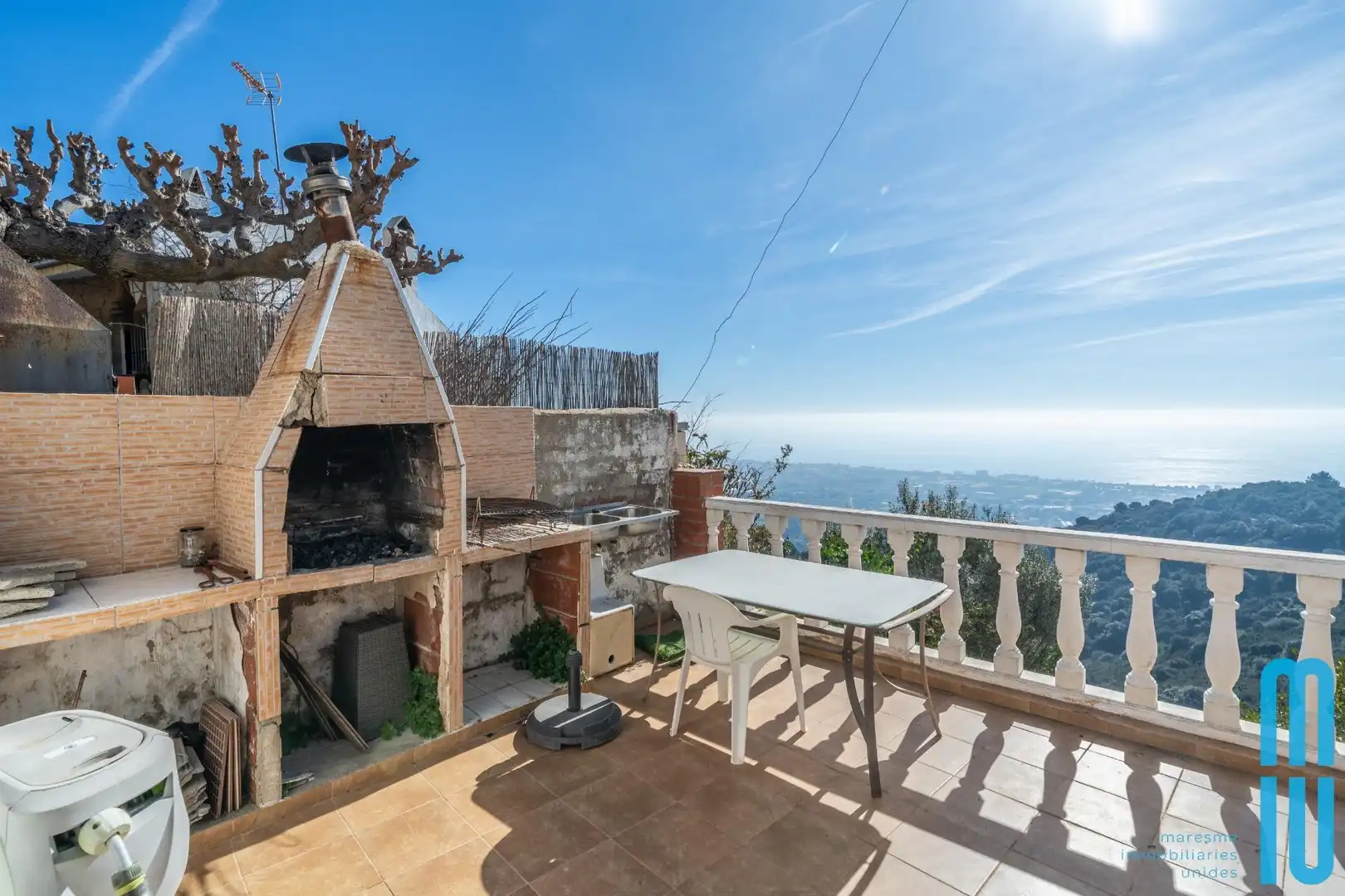 Terraza de Casa o chalet en venta en Pineda de Mar con Calefacción, Jardín privado y Terraza