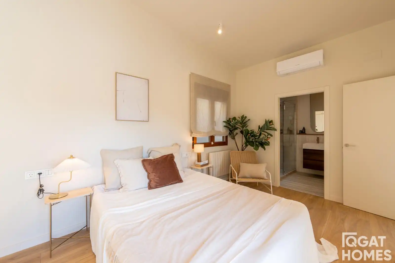 Dormitori de Casa o xalet en venda en Sant Cugat del Vallès amb Aire condicionat, Calefacció i Terrassa