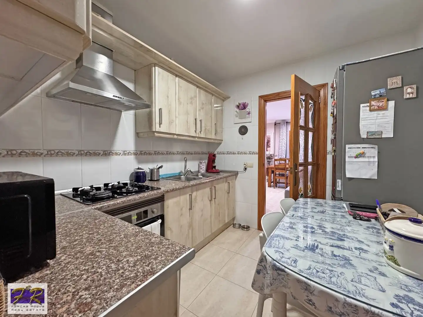 Küche von Wohnung zum Verkauf in Santa Margalida mit Klimaanlage, Heizung und Terrasse