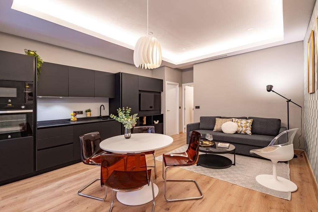 Sala d'estar de Planta baixa de lloguer en  Valencia Capital amb Aire condicionat i Calefacció