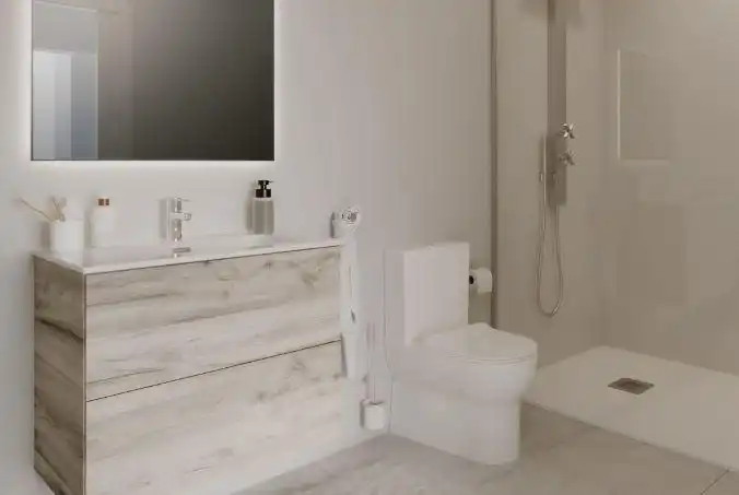 Bany de Apartament en venda en Torrevieja amb Aire condicionat, Calefacció i Terrassa