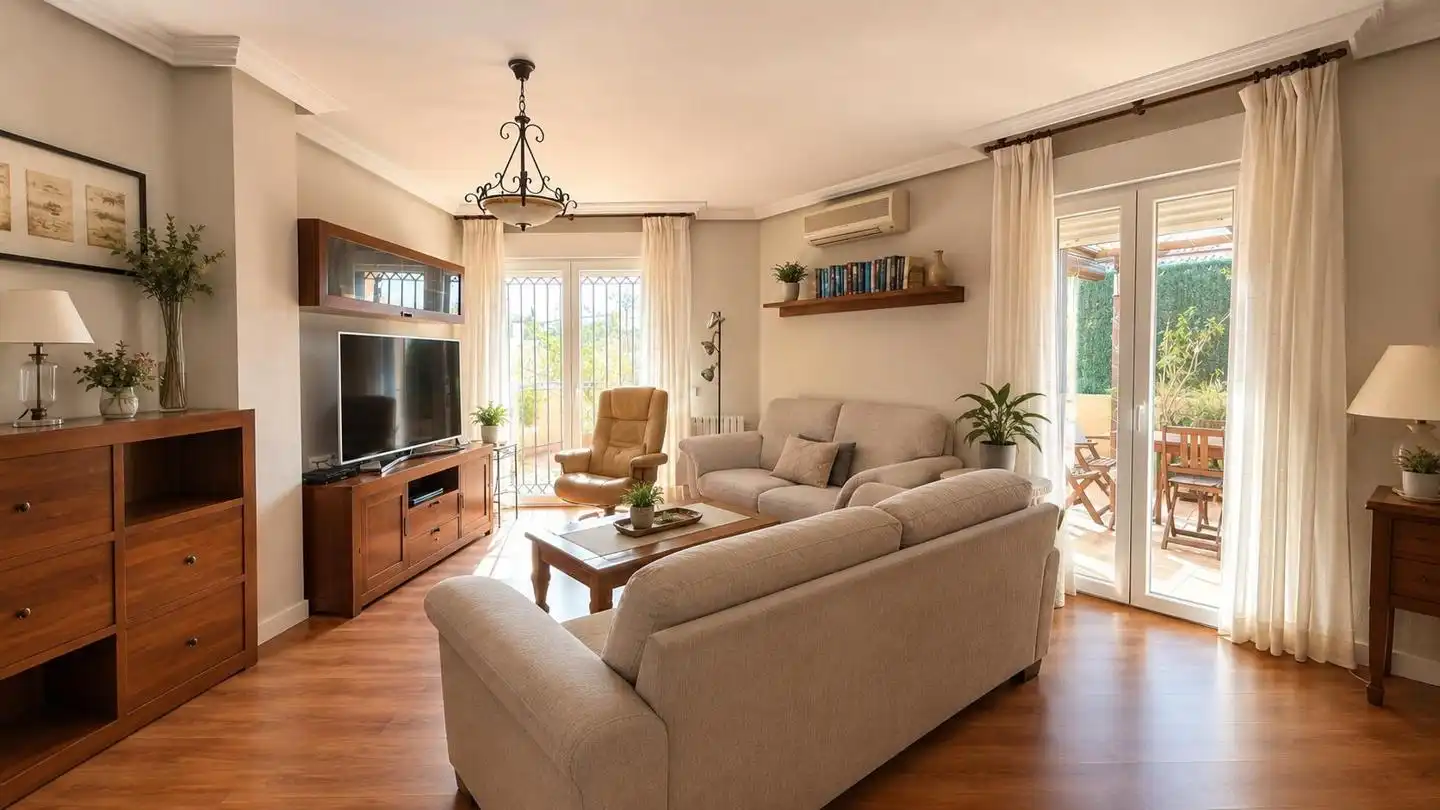 Living room of Ground floor for sale in Cartagena  with Air Conditioner, Heating and Private garden