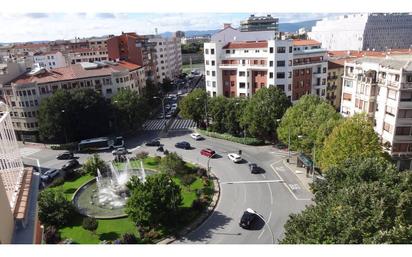 Exterior view of Flat for sale in  Pamplona / Iruña  with Terrace and Balcony