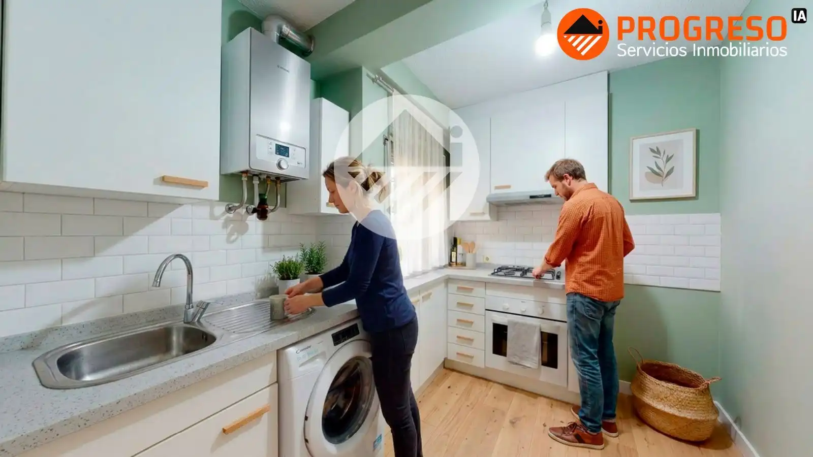 Kitchen of Flat for sale in Leganés  with Heating and Terrace