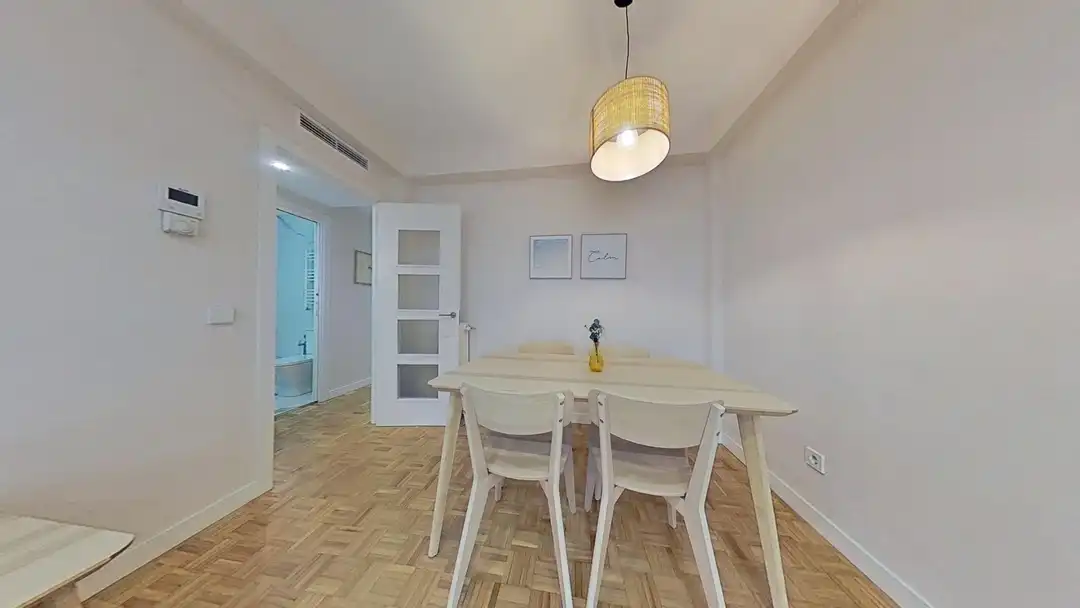 Dining room of Flat for rent in Madrid  with Air Conditioner and Terrace
